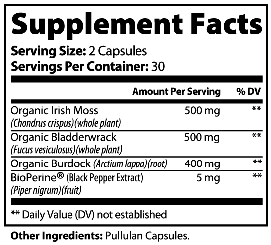 Sea Moss capsules