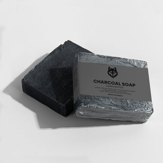 Charcoal facial cleanse soap