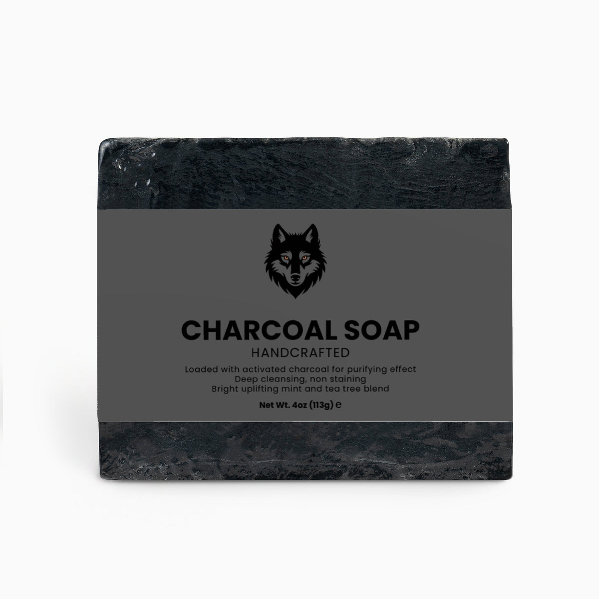 Charcoal facial cleanse soap