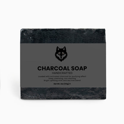 Charcoal facial cleanse soap
