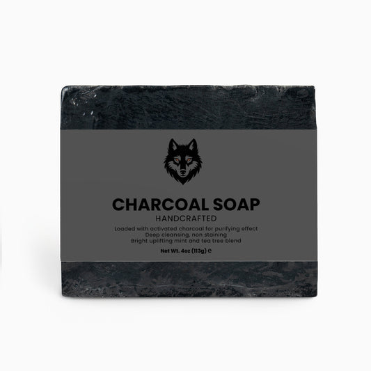 Charcoal facial cleanse soap