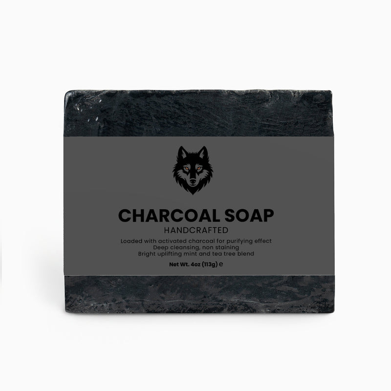 Charcoal facial cleanse soap