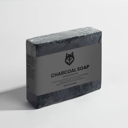 Charcoal facial cleanse soap