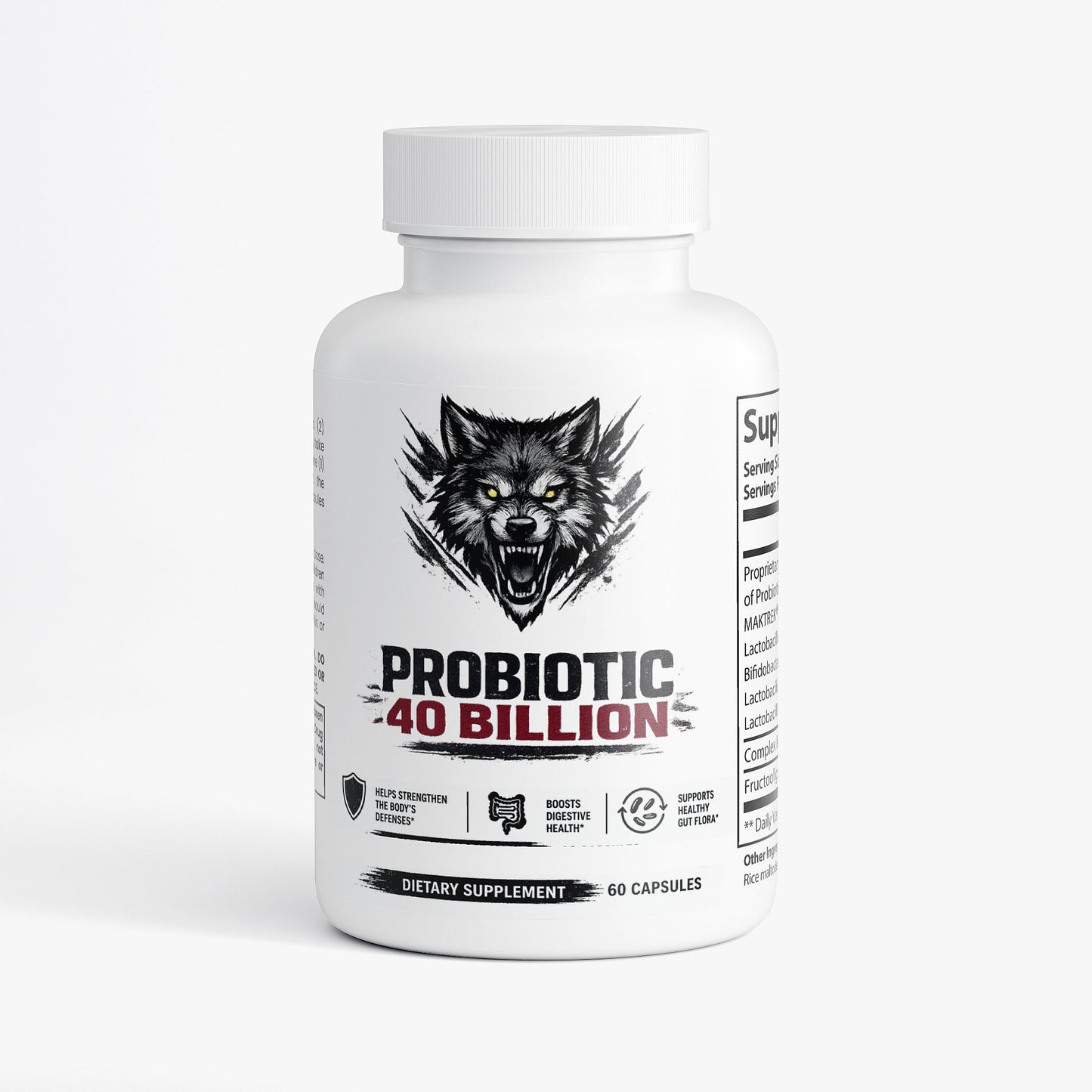 Probiotic 40 Billion with Prebiotics