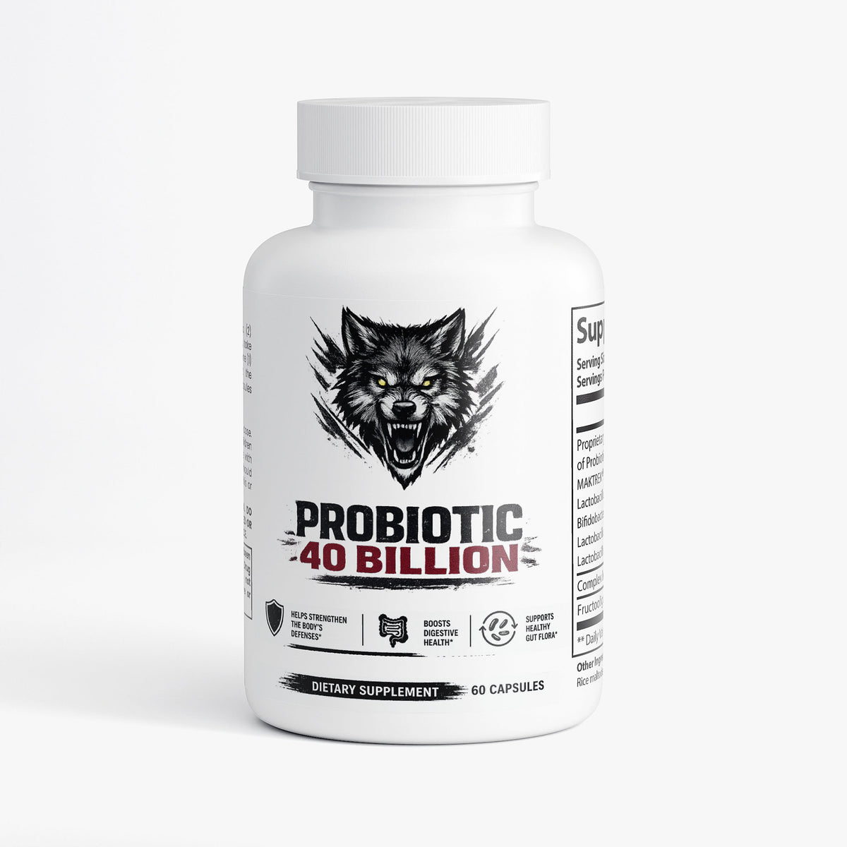 Probiotic 40 Billion with Prebiotics