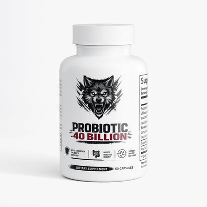 Probiotic 40 Billion with Prebiotics