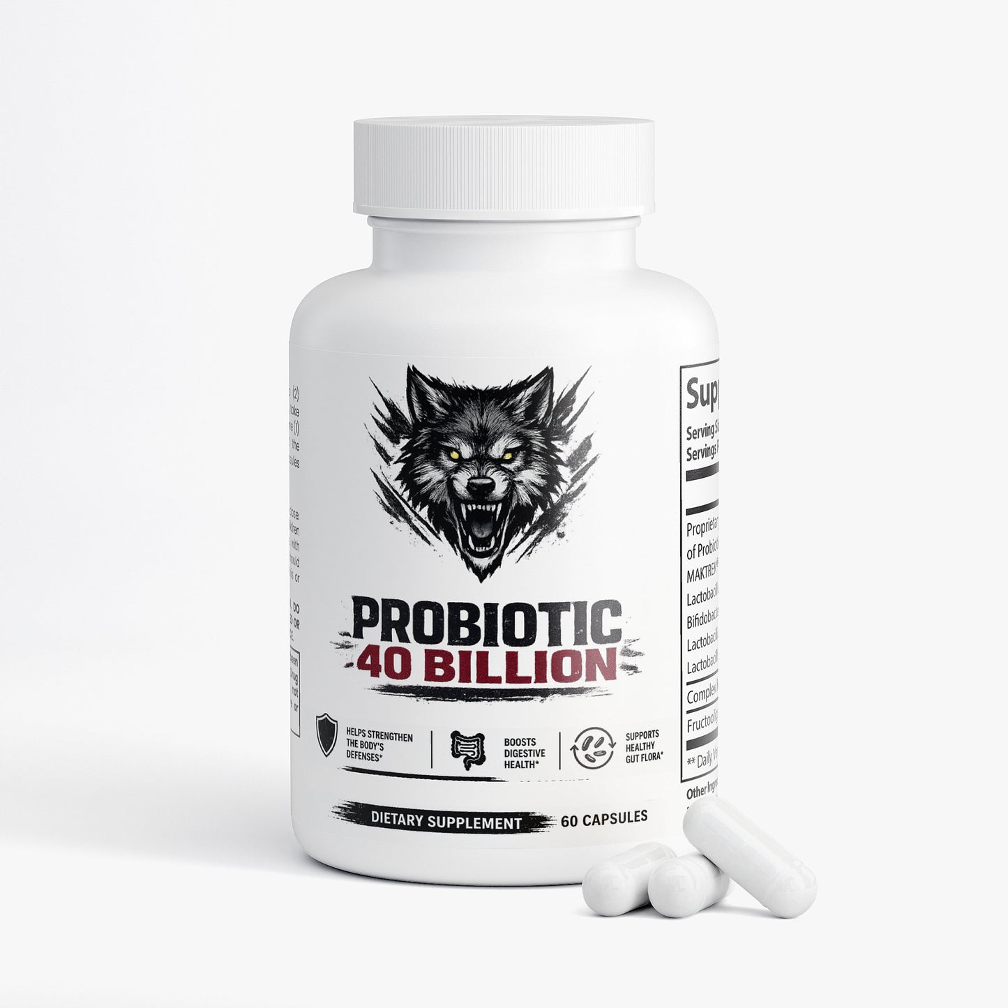 Probiotic 40 Billion with Prebiotics