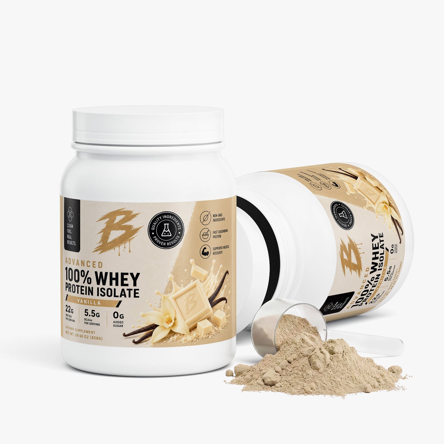 Advanced 100% Whey Protein Isolate (Vanilla)