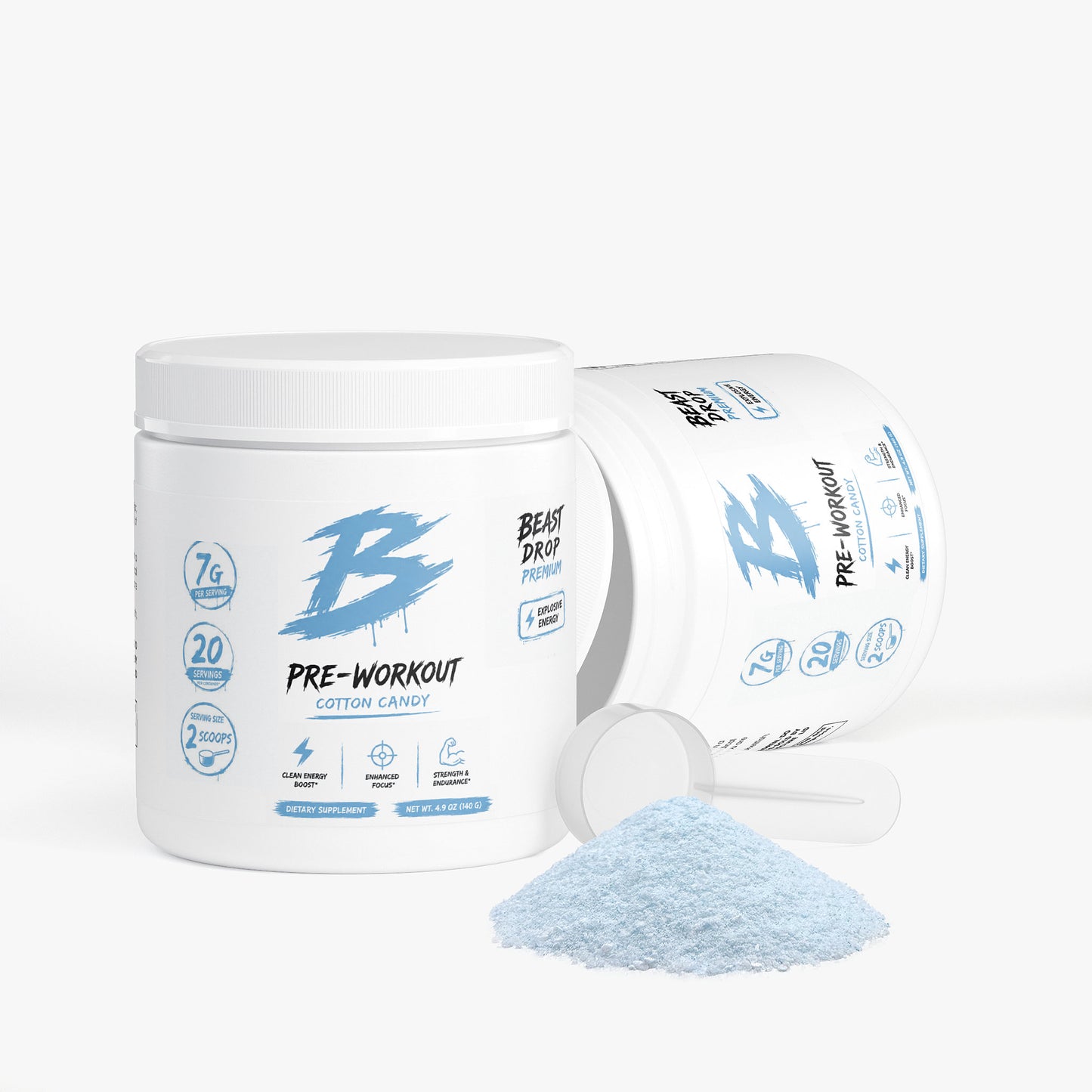 Pre- workout (Cotton Candy)