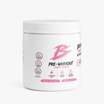Pre- workout Powder (Fruit Punch)
