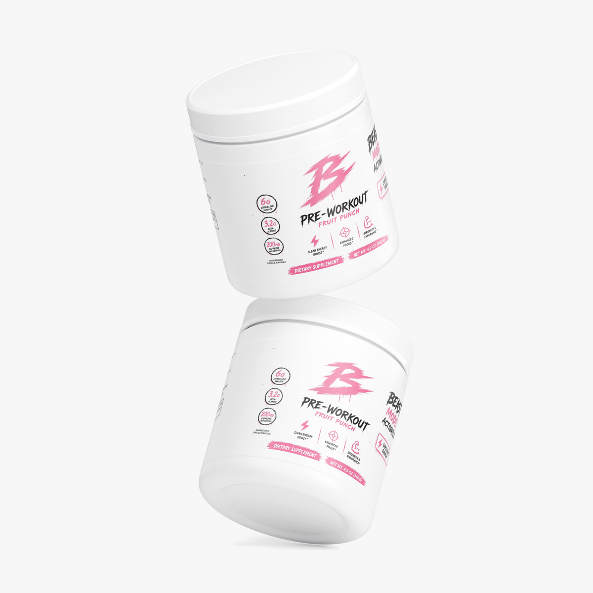 Pre- workout Powder (Fruit Punch)