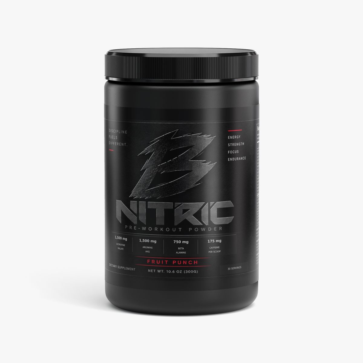 Nitric Shock Pre-Workout Powder (Fruit Punch)