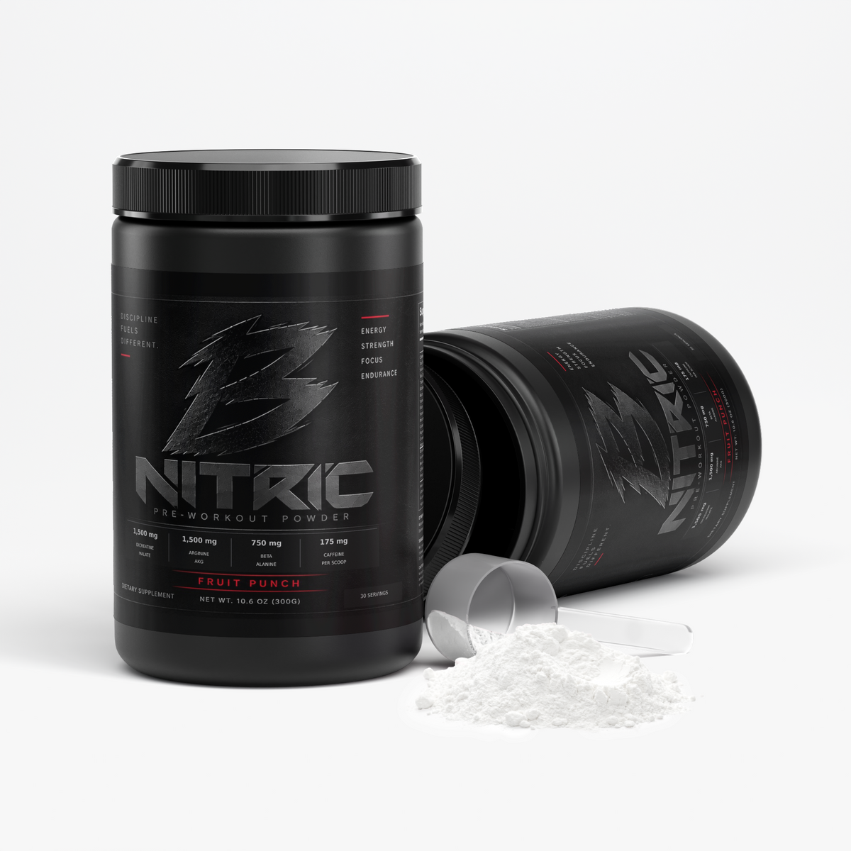 Nitric Shock Pre-Workout Powder (Fruit Punch)