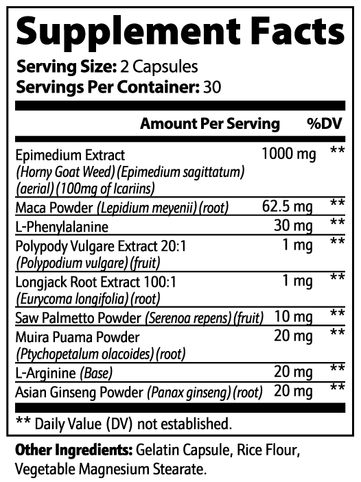 Horny Goat capsules
