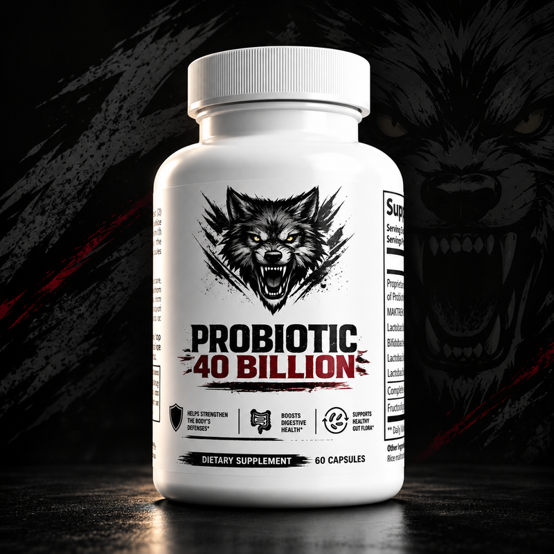 Probiotic 40 Billion with Prebiotics
