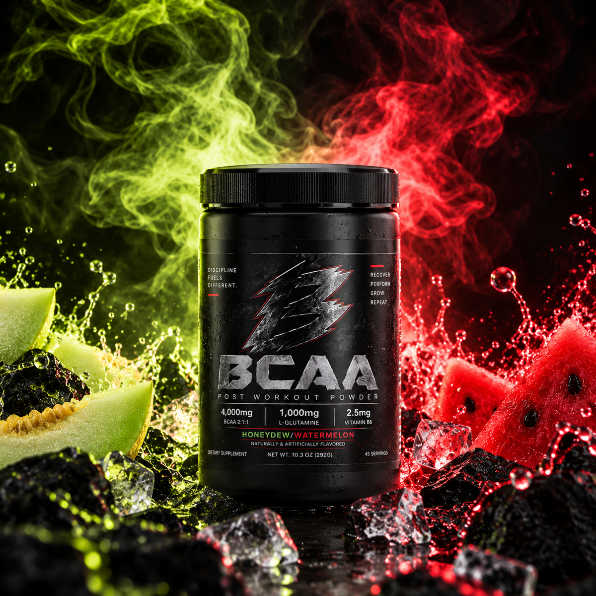 BCAA Post Workout Powder (Honeydew/Watermelon)